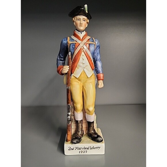 Andrea by Sadek 2nd Maryland Infantry 1777 Soldier Figurine 6965 Porcelain - Picture 1 of 8